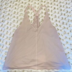 Lululemon Baby Pink Flowy Tank